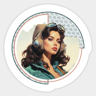 Pinup1 Sticker